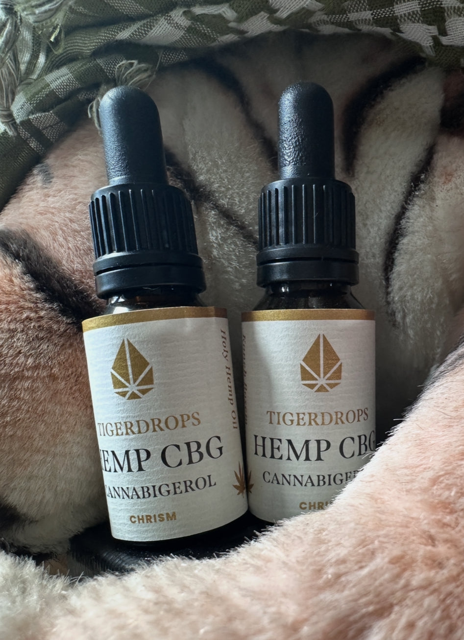 Special: Two 15ml Hemp CBG Holy Oil 15%